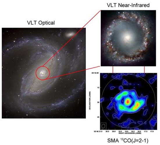 The central region of the Seyfert 1 galaxy NGC 1097