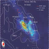 Magnetic field structure of Orion BN/KL