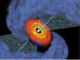 Youngest Protoplanetary Disk Discovered with ALMA